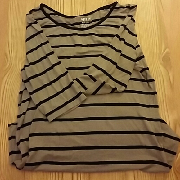 APT 9 Modern Essentials top elbow length x s - Picture 1 of 5